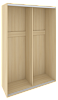 Высокий корпус шкафа-купе + трэк (2-х секционный)