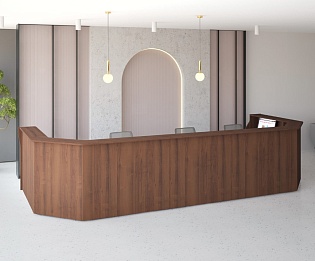 фото стойка ресепшн Комфорт  №3