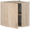 Офисный шкаф навесной угловой 60 см