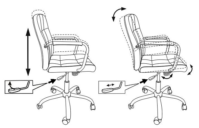 фото кресло CH-909-Low №5