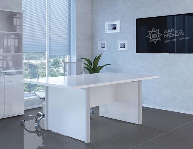 фото столы Steel Evo White №3