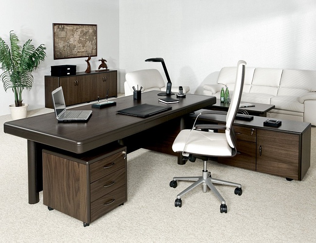 фото кабинет руководителя Selecta Walnut №3