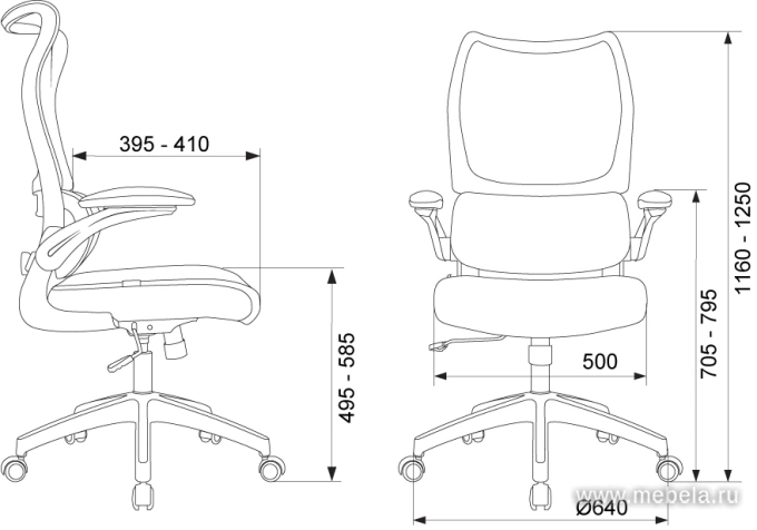 кресло Sigma-1 Black