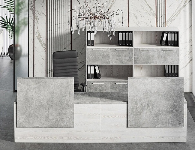 фото ресепшн Бетон