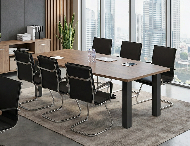 фото столы First Metal Dub