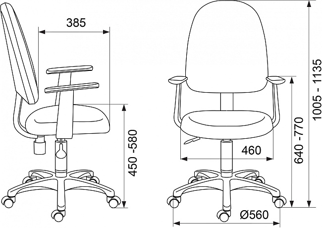 фото кресло CH-1300/T №5