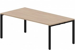 Стол письменный (меламиновый аутлет) на П-образном металлокаркасе Strike