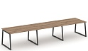 Стол переговорный на T1-образных опорах 40х40