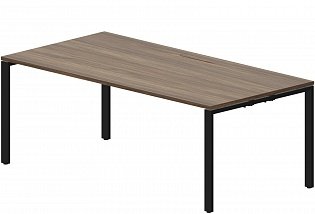 Стол письменный (меламиновый аутлет) на П-образном металлокаркасе Strike