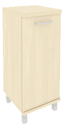 Офисный шкаф низкий узкий (левый/правый)