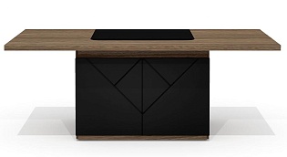 Стол руководителя с декор. траверсом