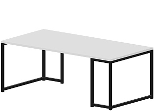 Стол журнальный на металлокаркасе