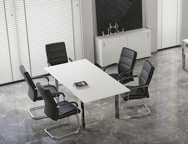 фото столы Onix Lux White №2