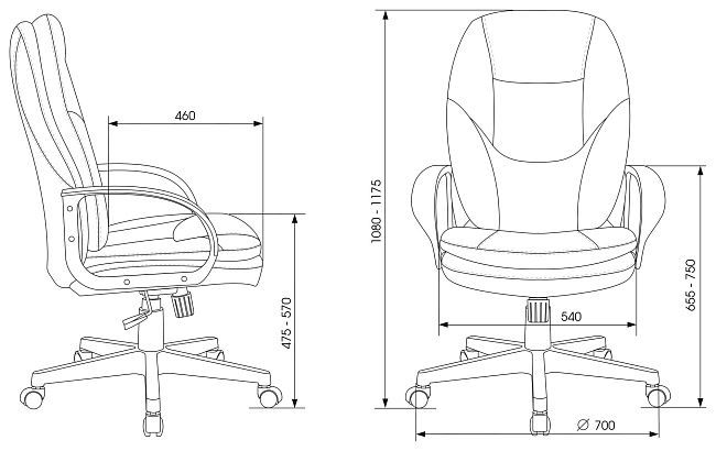 фото кресло CH-868LT №5