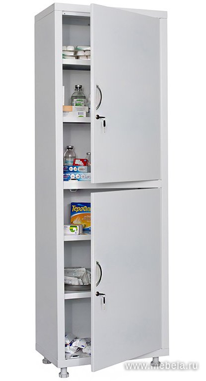 Шкаф медицинский HILFE МД 1 1760/SS Шкаф медицинский HILFE МД 1 1760/SS