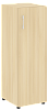 Офисный шкаф узкий закрытый Л/ПР