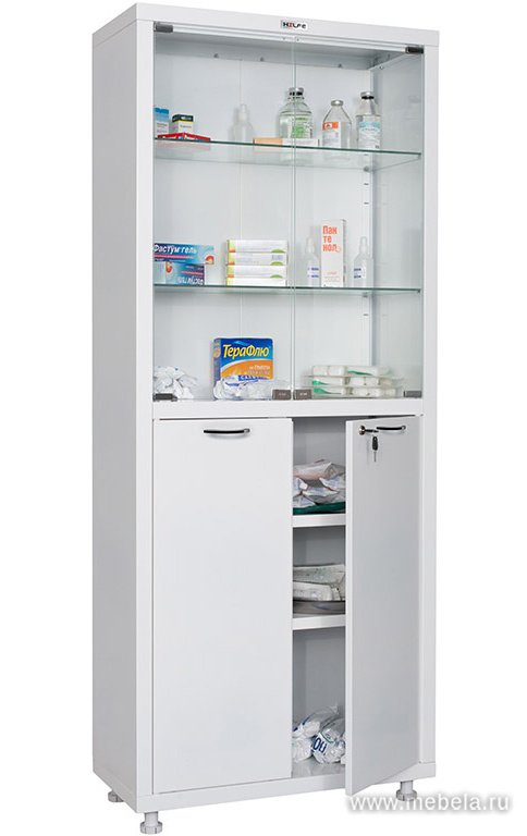 Шкаф медицинский HILFE МД 2 1670/SG Шкаф медицинский HILFE МД 2 1670/SG