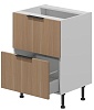Шкаф кухонный напольный (2 ящика)