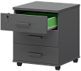 Тумба подкатная с центральным замком