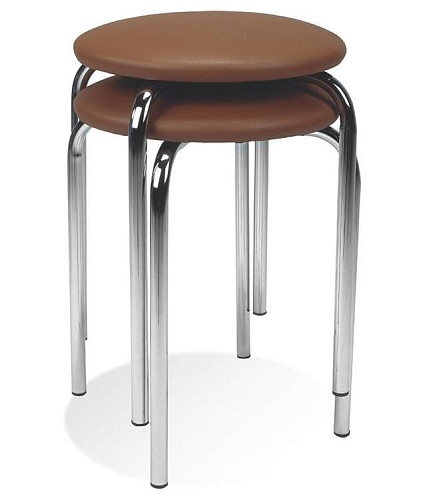 фото Обеденный табурет Chico Chrome №3