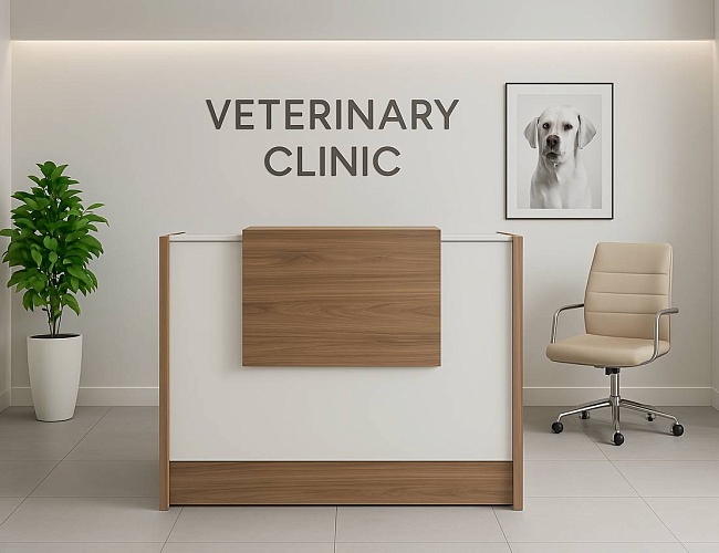 фото стойка ресепшн Style