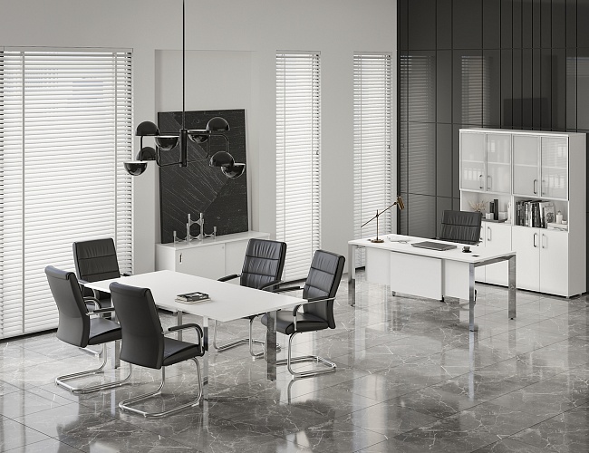 фото кабинет Onix Lux White №4