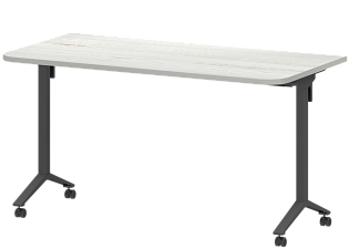 Стол мобильный складной радиусный (25мм)