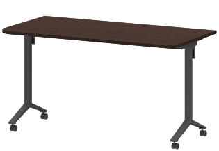 Стол мобильный складной радиусный (22мм)