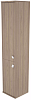 Офисный шкаф высокий узкий закрытый