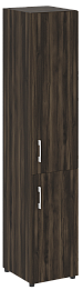 Офисный шкаф узкий закрытый Л/ПР