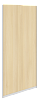 Дверь низкая для шкафа-купе ЛДСП