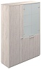 Гардероб + Офисный шкаф со стеклом матовое
