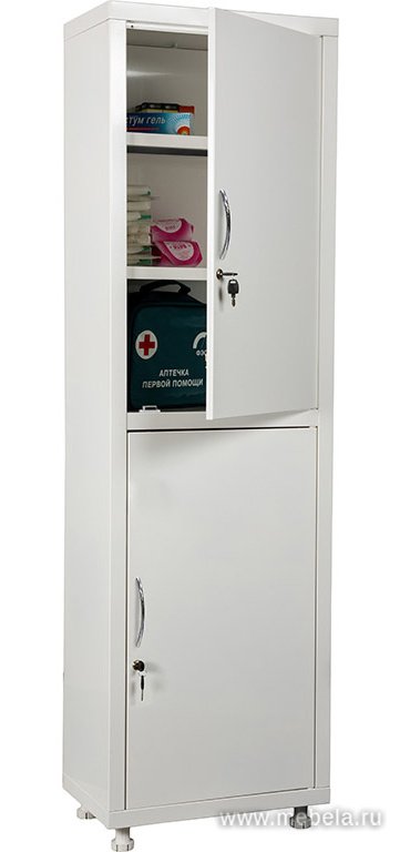 Шкаф медицинский HILFE МД 1 1650/SS Шкаф медицинский HILFE МД 1 1650/SS