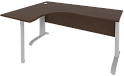 Стол эргономичный на металлокаркасе (левый)