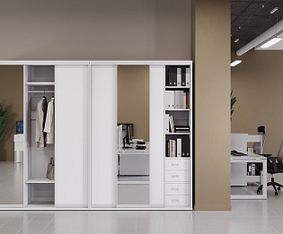 фото Шкафы-Купе Maris White  №3