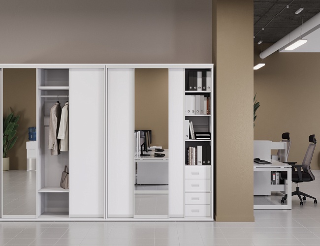 фото Шкафы-Купе Maris White №2