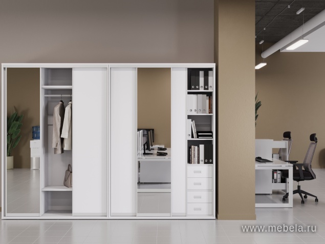 Шкафы-Купе Maris White
