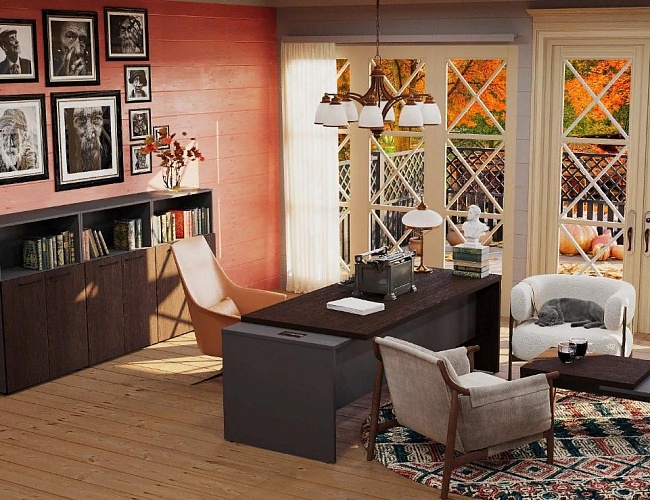 фото кабинет Kortez Wenge №5