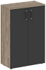 Офисный шкаф средний широкий