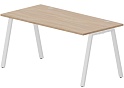 Стол рабочий на металлокаркасе (А-опоры / 2 громмета)