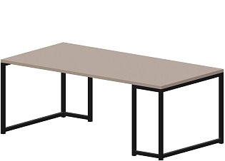 Стол журнальный на металлокаркасе