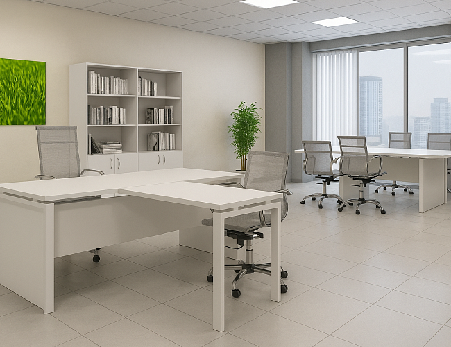 фото кабинет Steel Evo White №2