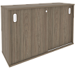 Офисный шкаф-купе низкий с замком