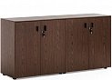 Офисный шкаф низкий (4 двери)