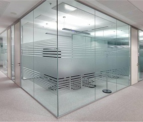 Стеклянные перегородки