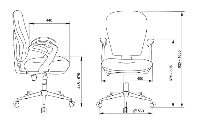 фото кресло CH-513AXN №5