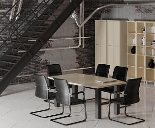 фото столы First Metal Maple  №4