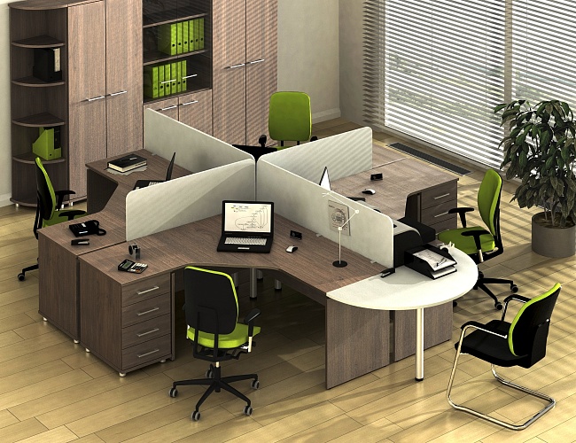 фото мебель для персонала Business №4