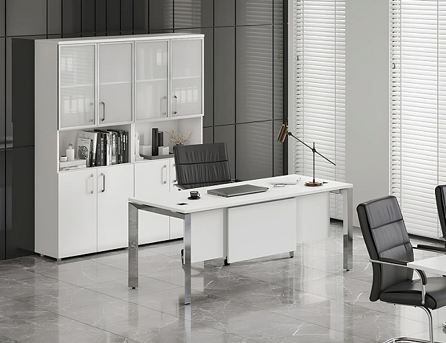 фото кабинет Onix Lux White