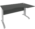 Стол эргономичный на металлокаркасе (правый)